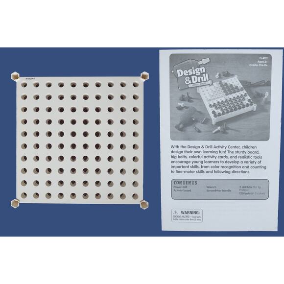 Educational Insights Design & Drill Activity Center Ages 3+ - Picture 16 of 16